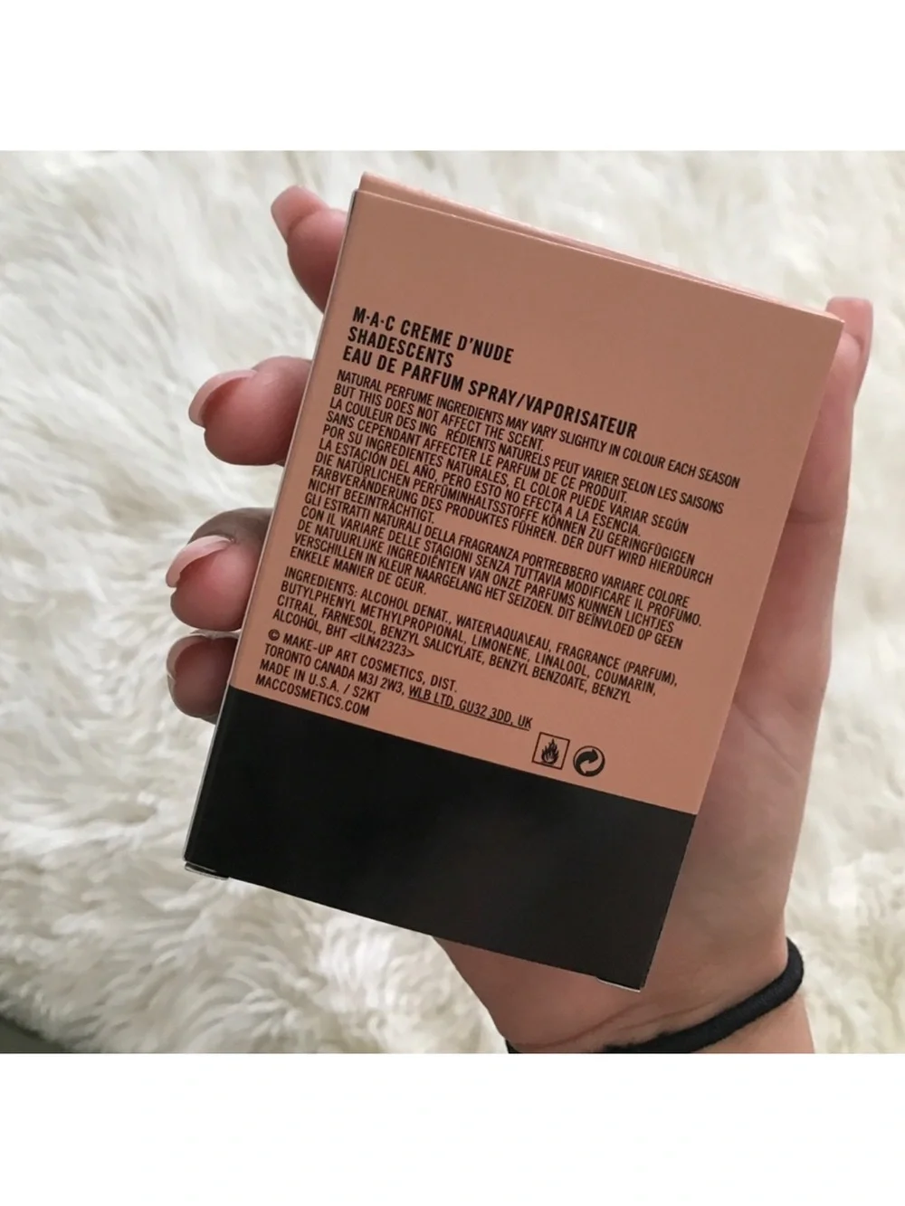 MAC Crème D'Nude Shadescents new